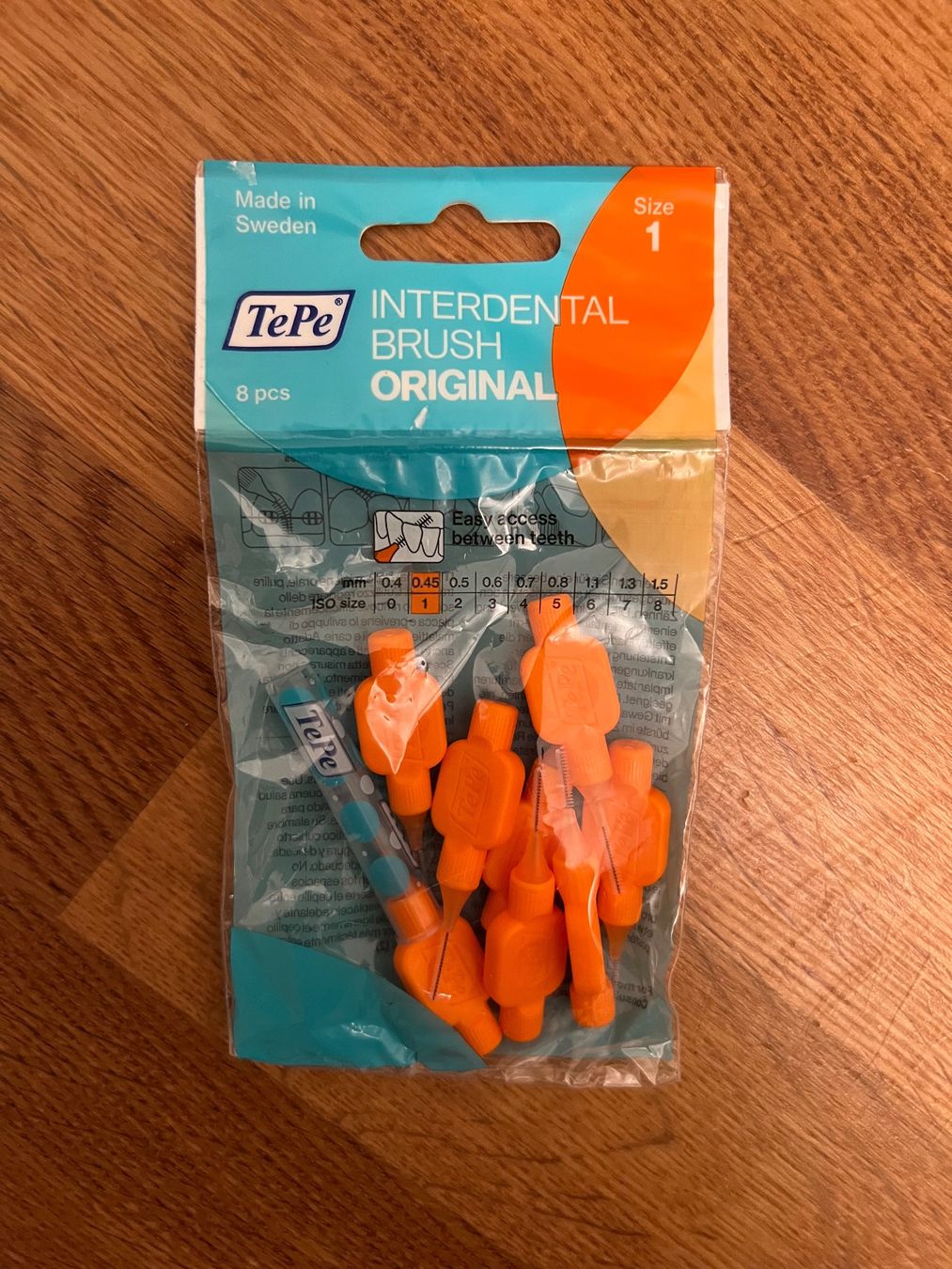 Cura dei denti: TePe Interdentalbürsten Original, Orange 0,45mm – Nuovo e nell'imballaggio originale da Glattpark(Opfikon) venduto da ste_n99y 1