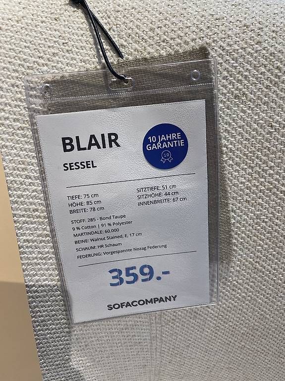 Sessel: Drehsessel BLAIR – Neu und originalverpackt aus Basel von bas_9hb7 2