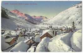 o 5965   Andermatt  (1444 m)  gegen den  Furka