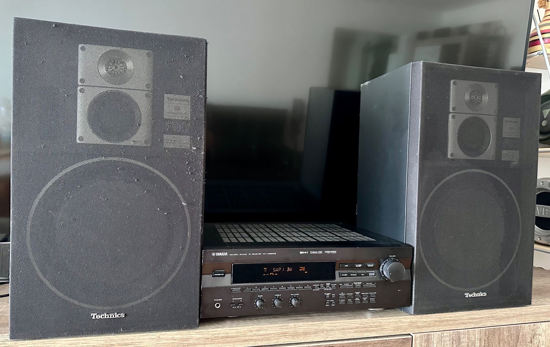 Technics Audio- & Mediensysteme: Technics SB-P90 Speakers and Yamaha Receiver Set – Gebraucht aus Pratteln von Besliu.Claudiu 1