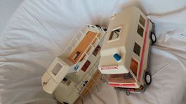 PLAYMOBIL 'antik' 80-er-Jahre: Schiff und Ambulanz