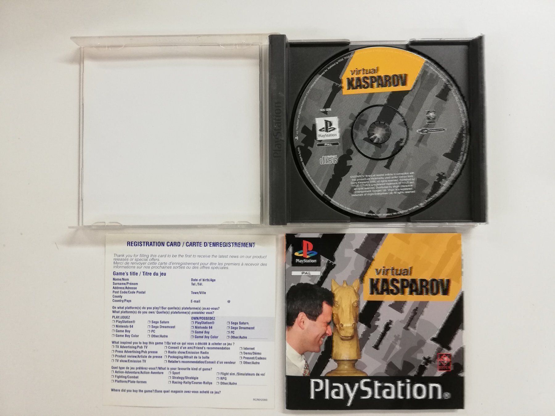 Sony Giochi: Virtual Kasparov / Sony Playstation 1 – Usato da St. Gallen venduto da zorro_dc 2