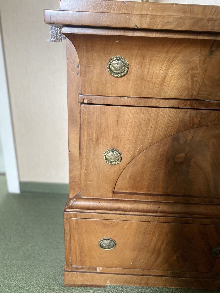 Cassettiere: Biedermeier Mahagoni Kommode um 1850 – Usato da Wil SG venduto da nat_g5tn 2
