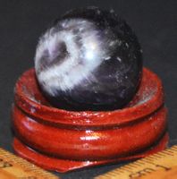 Deko - Heilstein – A-1237 Amethyst 17mm mit Sockel