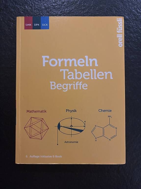 Bücher: Formeln Tabellen Begriffe, 6. Auflage (2017) – Gebraucht aus Holzhäusern ZG von flyingfish1000