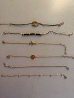 Armbänder Set 6Stück Gold Silber neu