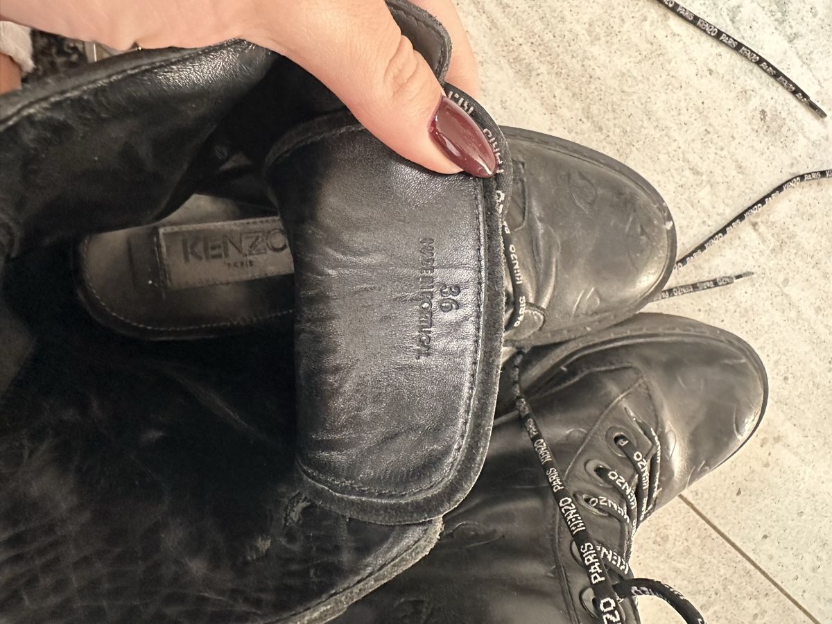 Kenzo Scarpe da donna: Kenzo Paris Combat Boots in 36 – Usato da Roggwil BE venduto da ls2_f66j 5
