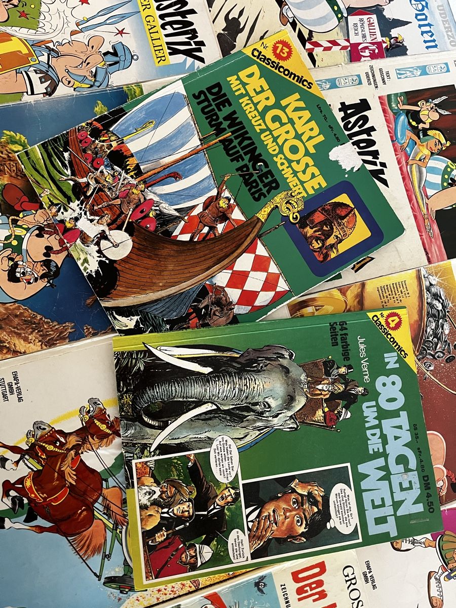 Fumetti: Asterix Comics Sammlung, diverse Jahrgänge – Difettoso da Opfikon venduto da acoaee