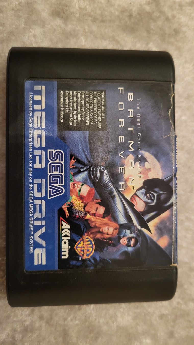 Sega Spiele: Sega Mega Drive Spiele Sammlung 4x Top. – Gebraucht aus Biel/Bienne von Retrohr 2