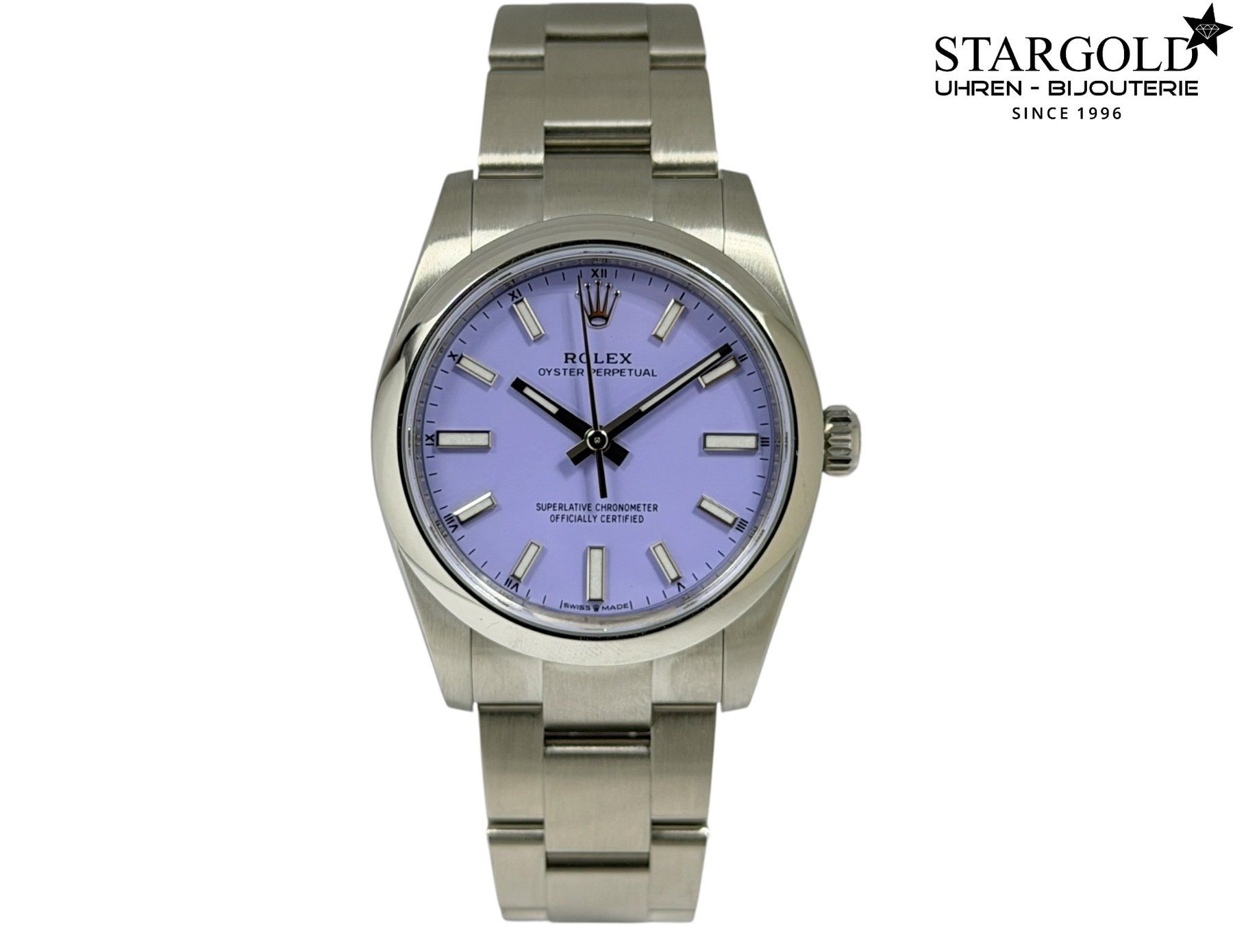 Rolex Orologi: Rolex Oyster Perpetual 34 - 124200 – Usato da Zürich venduto da Stargold-Uhren