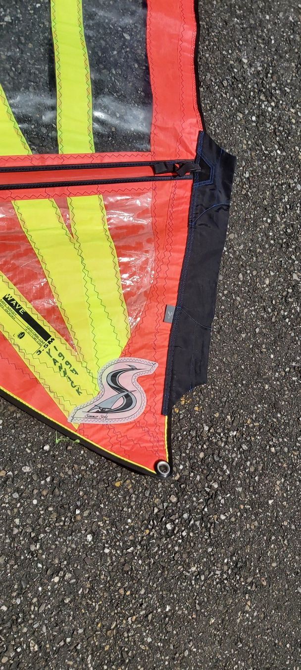 Surf: Simmerstyle Windsurfsegel 3.5 m2 – Usato da Uffikon venduto da san123day 3