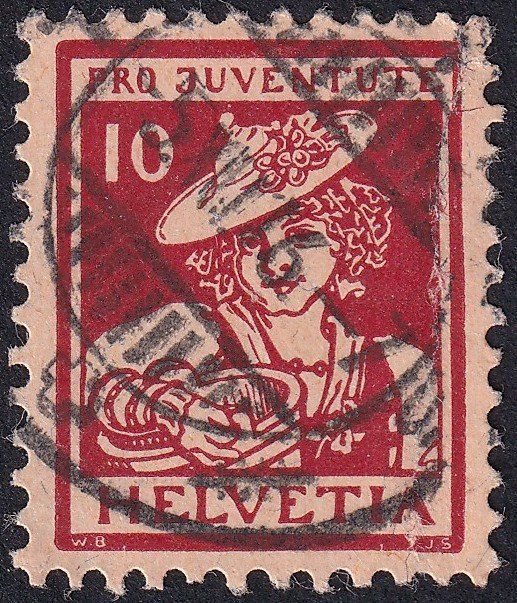 Tous les timbres: Pro Juventute 1916 – D'occasion à Rotkreuz par sheyenne72