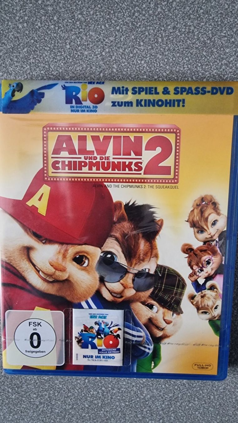 Tutti i DVDs: Blu Ray - Alvin und die Chipmunks 2 - OVP – Nuovo e nell'imballaggio originale da Oetwil am See venduto da fineli2