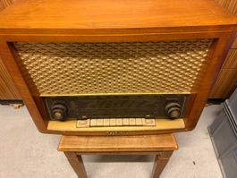 Alter Antiker Radio aus den 50er Jahren (Kellerfund)