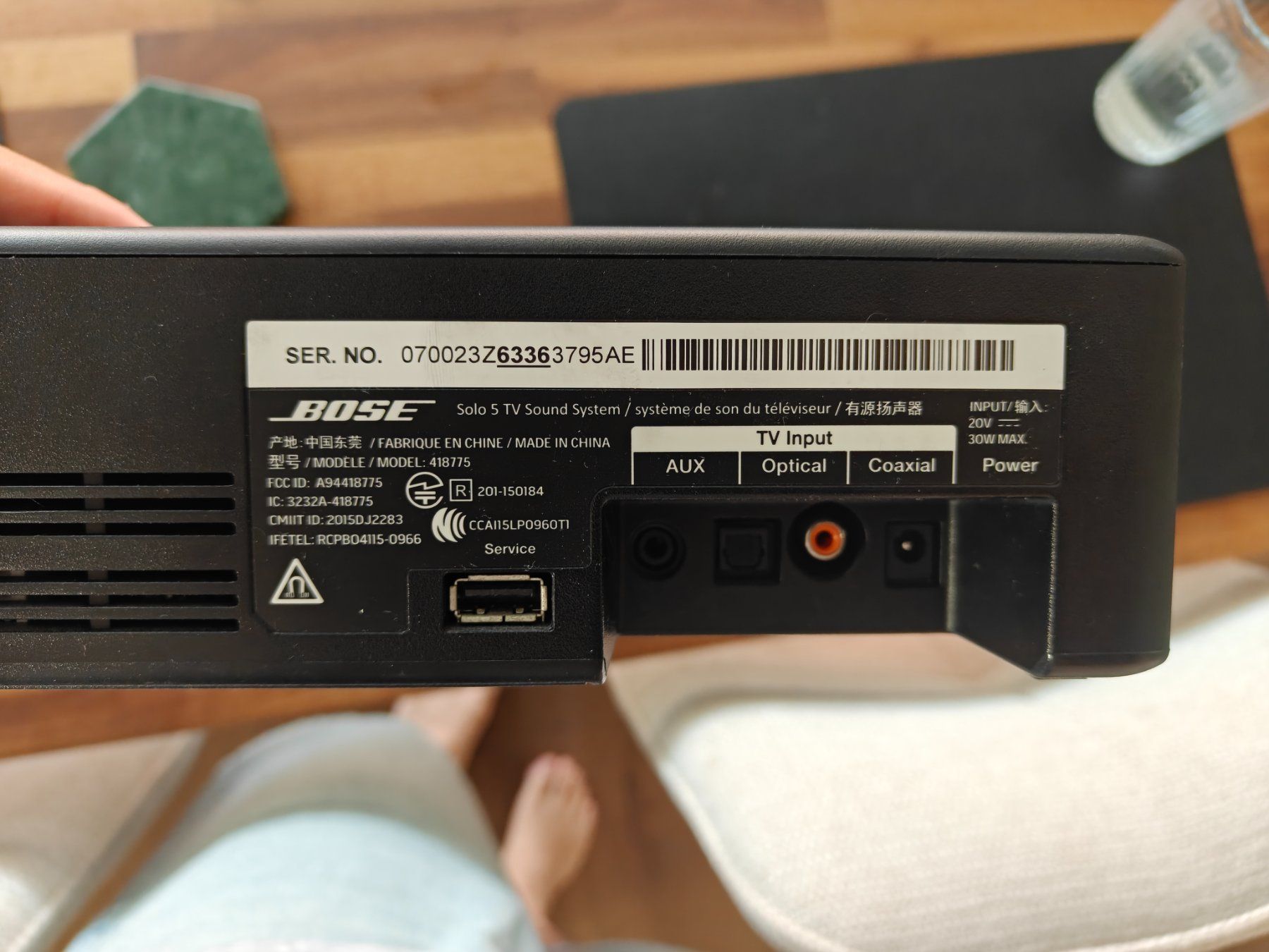 Bose Haut-parleurs: Soundbar Bose Solo 5 – D'occasion à Illnau par Galltari 1
