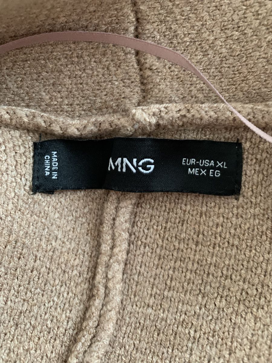 Mango Cappotti: Mango Strick Cardigan/Mantel  XL cognac – Usato da Ellikon an der Thur venduto da Bali1999 6