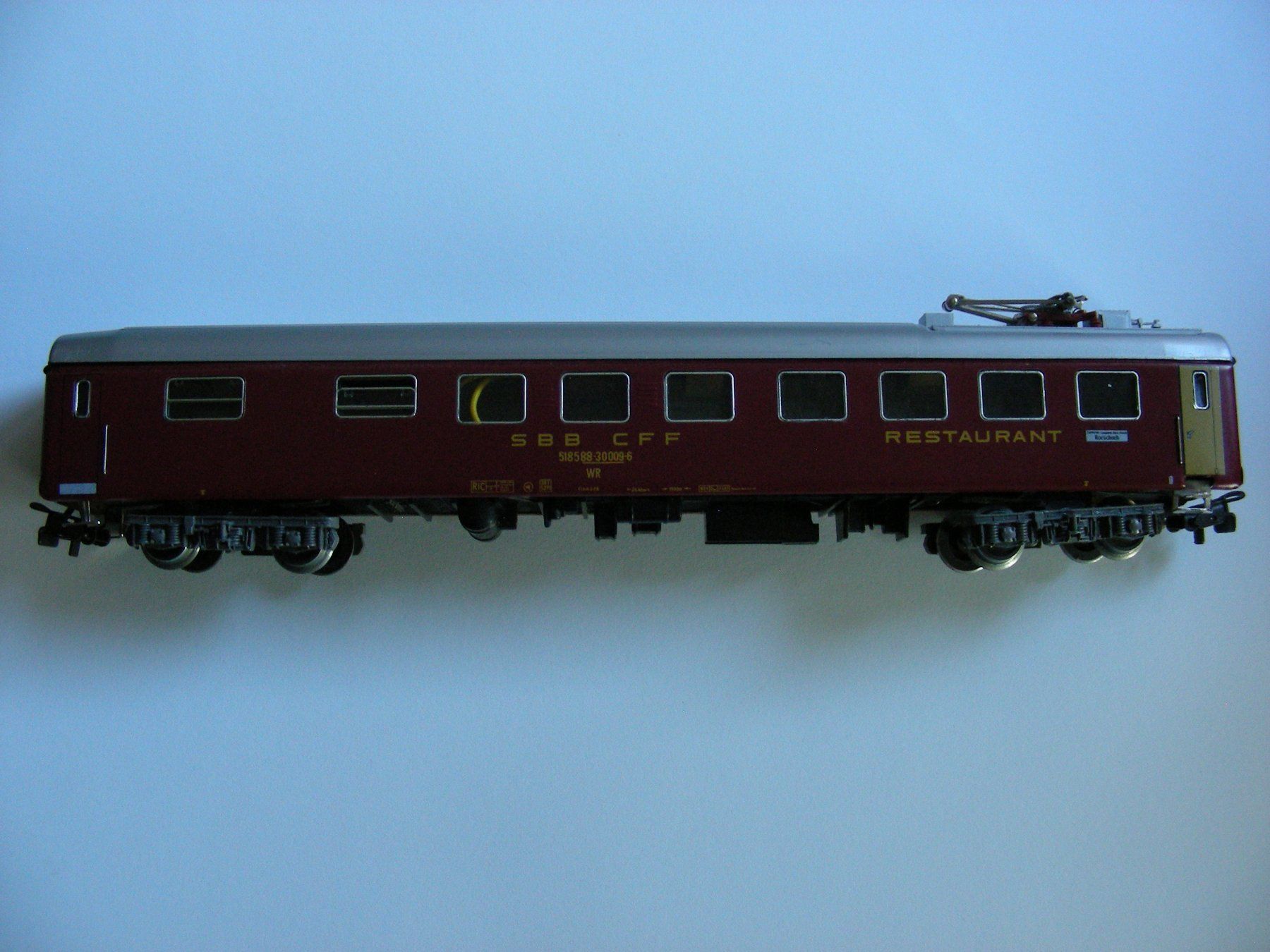Märklin Modelleisenbahnen: Märklin wagon restaurant – Gebraucht aus Villars-Burquin von Rodjeurs