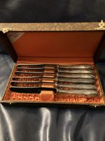 6x Silber Messer Ludwig Lämmlin Zürich Komet inox