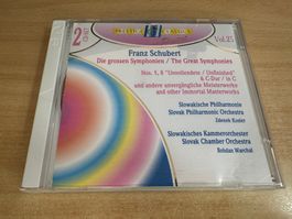P1 Schubert Slovak Košler Warchal Grossen Symphonien 2 CD