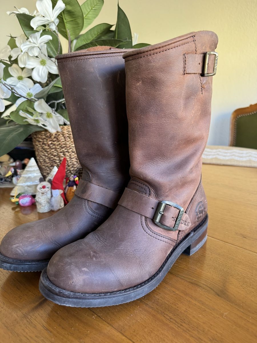 Sendra Scarpe da donna: Sendra Leather Biker Boots Size 39 – Usato da Zürich venduto da diy_h7t8 1
