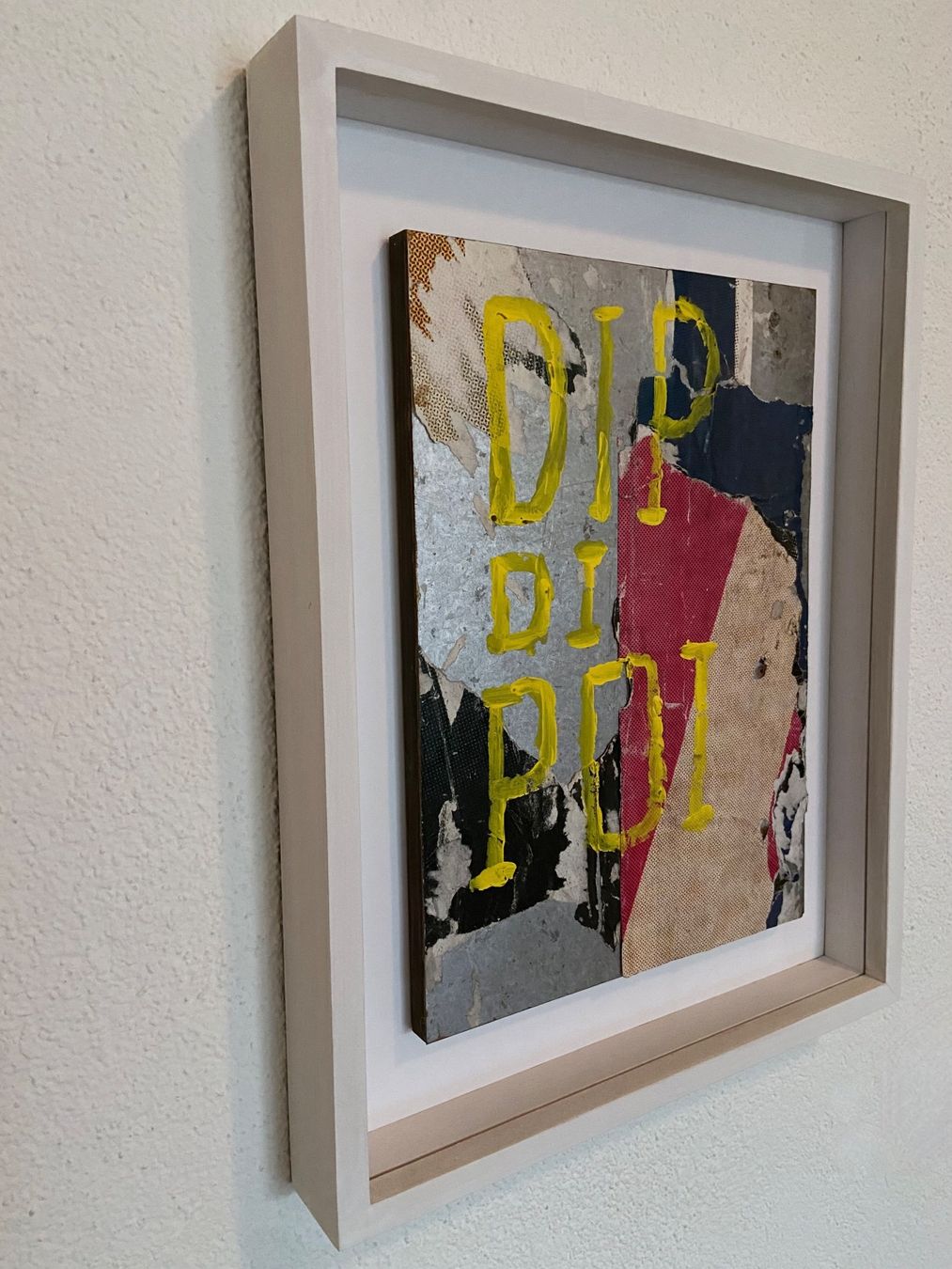 Dipinti: Mimmo Rotella Decollage Original – Usato da Winterthur venduto da ArT-78 3