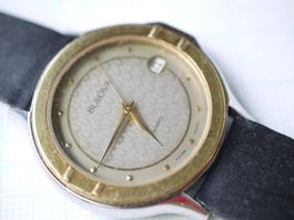 Bulova Quarz Nr. 392490 Schweizer Damenuhr - 32mmØ defekt