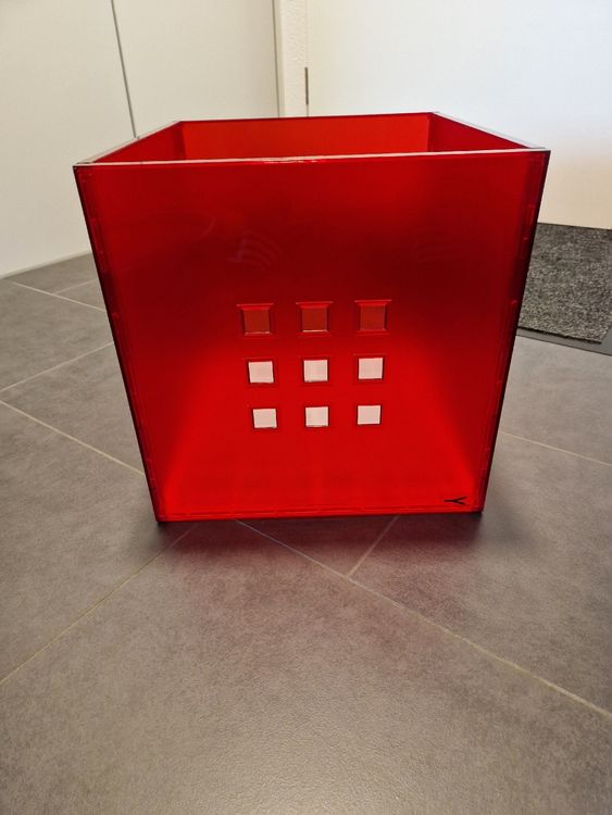 Kallax Box rot (Gebraucht) in für CHF 6.5 – mit Lieferung auf Ricardo ...