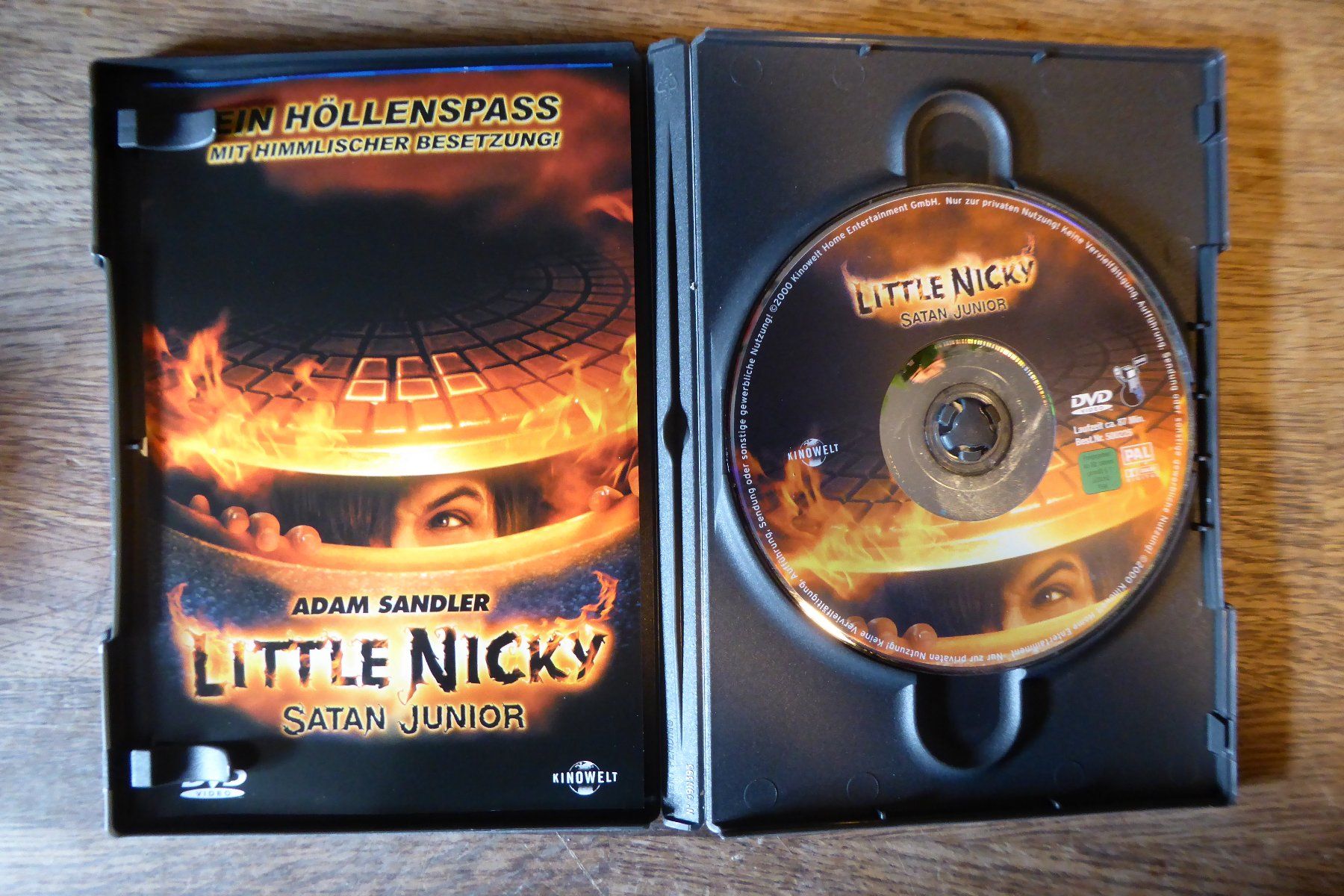 Tutti i DVDs: DVD Little Nicky Adam Sandler Satan Junior – Usato da Allschwil venduto da Summelsarium 3