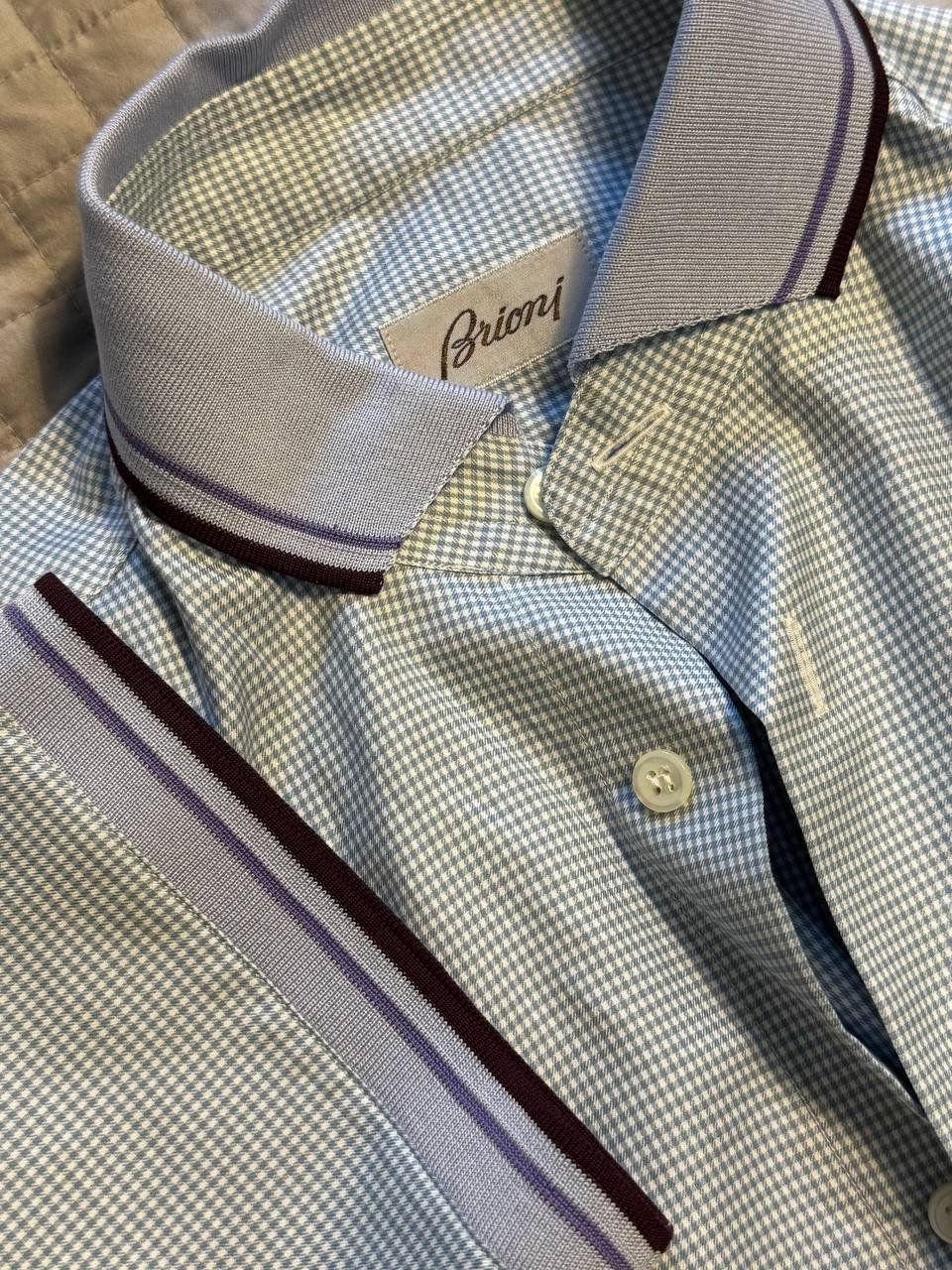 Brioni Camicie: Chemise Brioni manche courte / S – Usato da Cologny venduto da Nayiri
