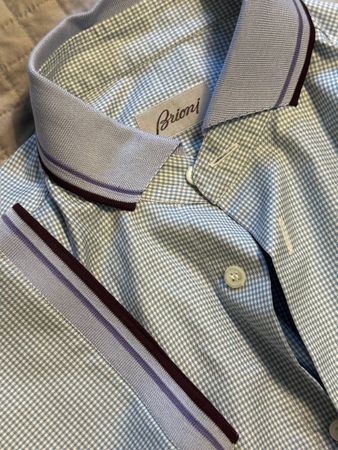 Chemise Brioni manche courte / S