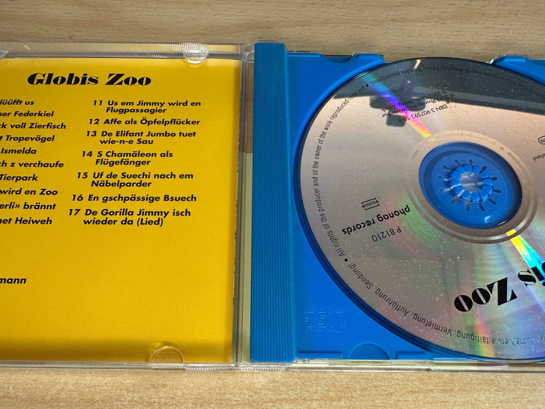 Audiolibri: A2 Walter Andreas Müller – Globis Zoo – Usato da Rikon im Tösstal venduto da Alpenmutz 2