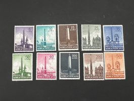 Vatikan   1959  Mi. No. 317-26  **  (4642)