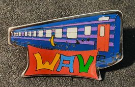 CC417 - Pin Zug Bahn Eisenbahn Wagen  WAV  Nr. 130