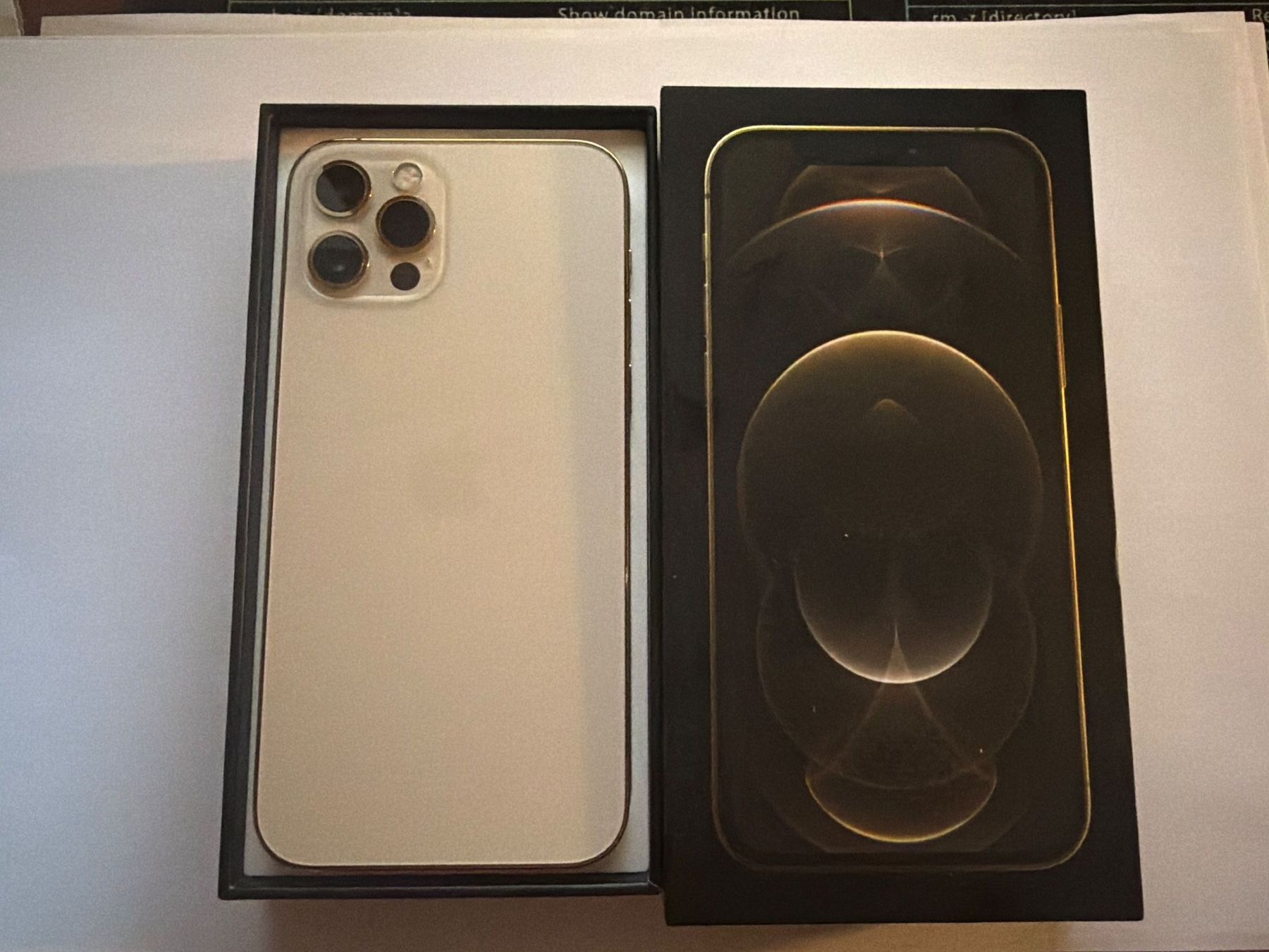 Apple Telefoni cellulari / Smartphones: Apple iPhone 12 Pro 256 GB Gold mit Originalverpackung – Usato da Illhart venduto da tingeltangelbob0815 6