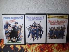 Police Academy Filme 1-7 DVD Box Set gebraucht