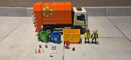 Playmobil Müllwagen mit Zubehör