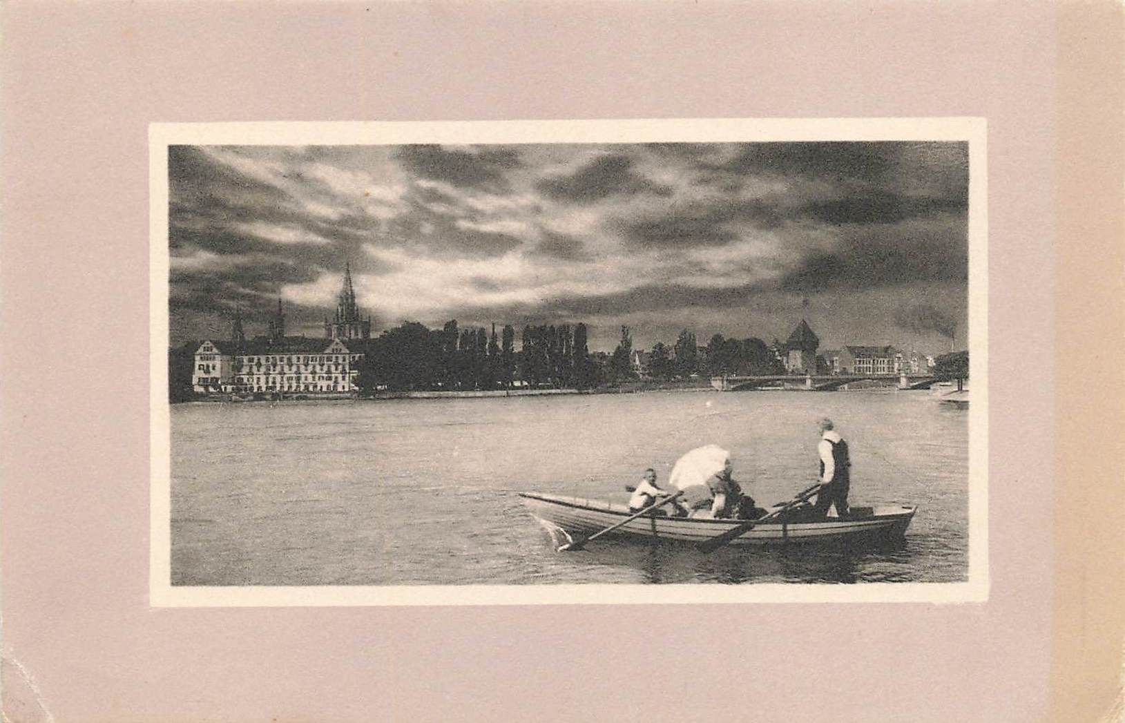 Cartoline postali: Luzern retro bianco – Usato da Biasca venduto da Blenio71