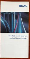 RUAG flyer Bundled know-how for optimal target impact