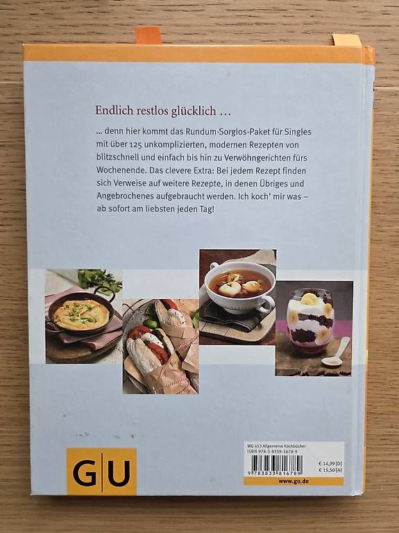 Bücher: Ich Koch mir was – Neu (gemäss Beschreibung) aus Malters von marmot85 1