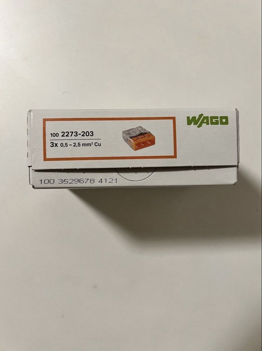 Wago Componenti elettronici: Wago Steckklemme 3L – Nuovo e nell'imballaggio originale da Luzern venduto da Elektrogut 1