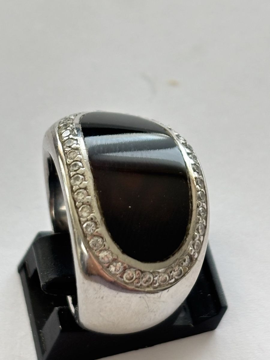 Anelli: Eleganter Silberring 925 – Usato da Langnau am Albis venduto da flusspflege 3