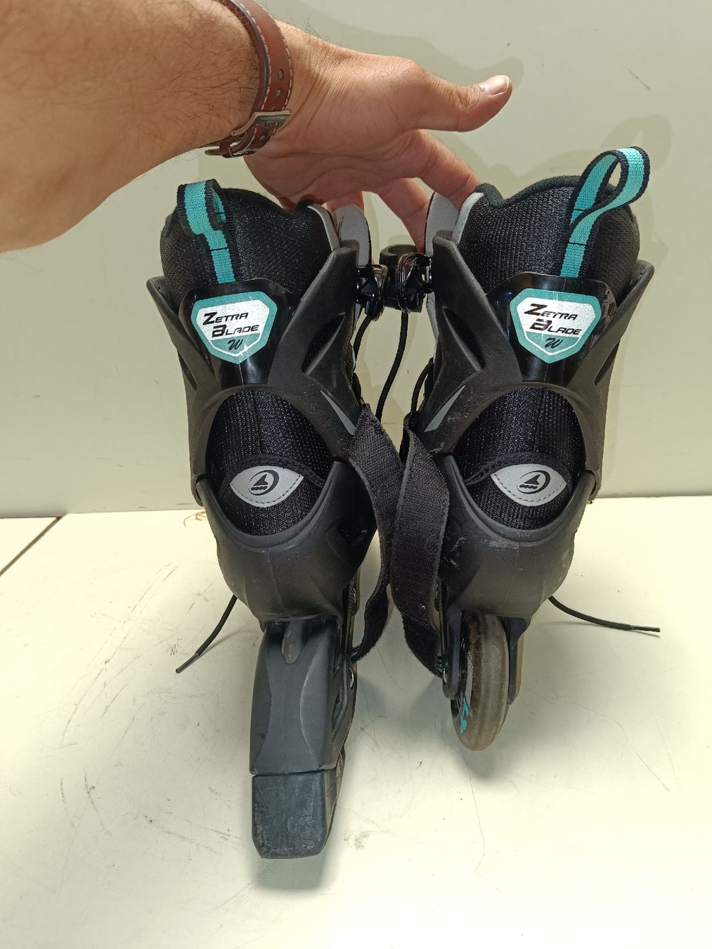 Pattini in linea & Pattini a rotelle: Rollerblade Zetra Blade 2W Inline Skates, Grösse 42(em63) – Usato da Künten venduto da Schnaepplihuus 3