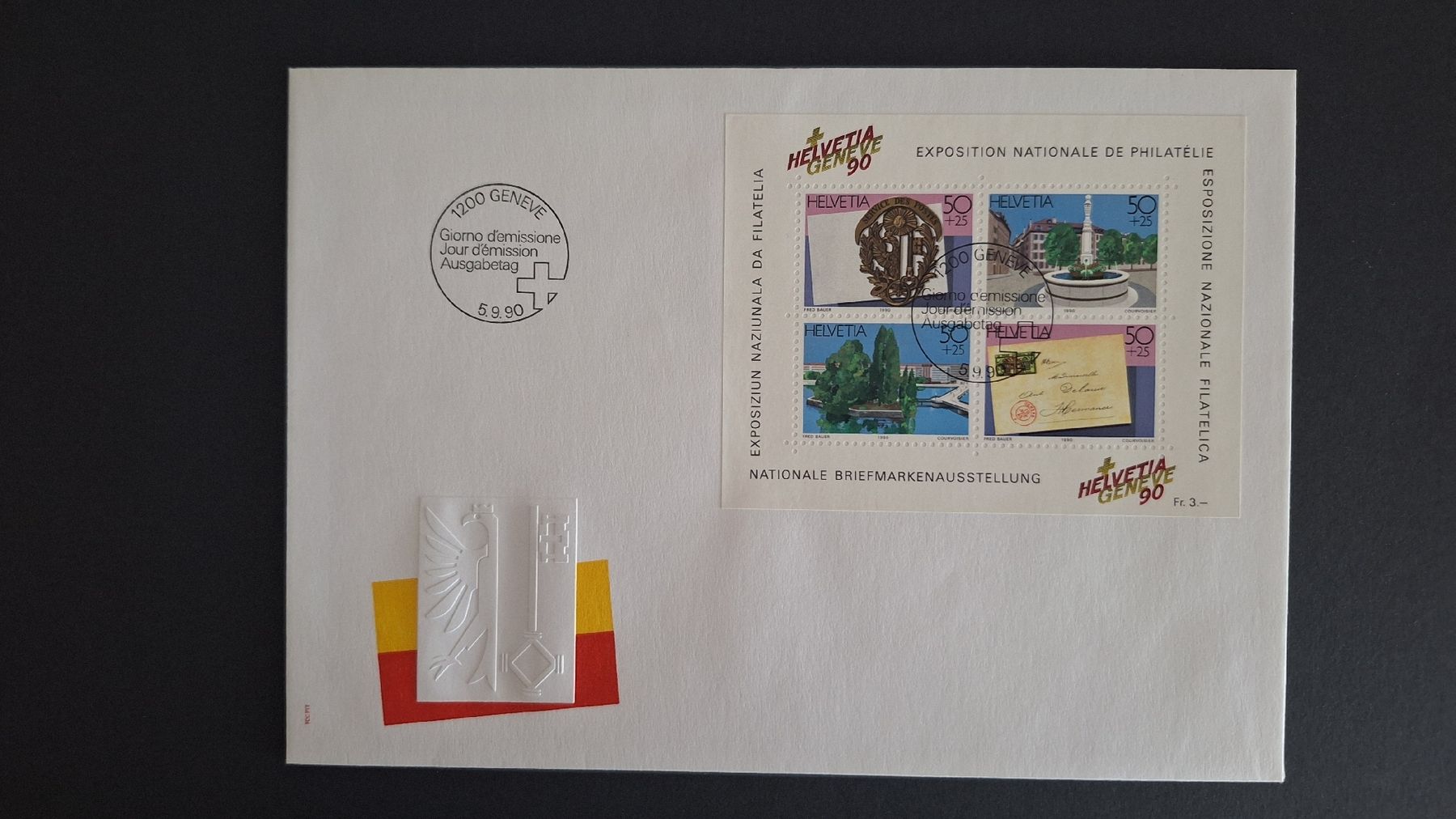 Tous les timbres: 1990,Nr.W72 NABA Genf Block – Neuf (Voir description) à Pratteln par walti-6060