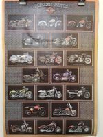 Poster Harley Davidson 60x87 American Motos Motorräder
