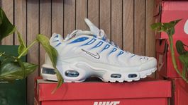 Orginal Nike Air Max TN Turnschuhe Weiss blau EUR 44