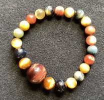 Schönes Heilstein-Edelsteinarmband aus natürl. Tiger Eye