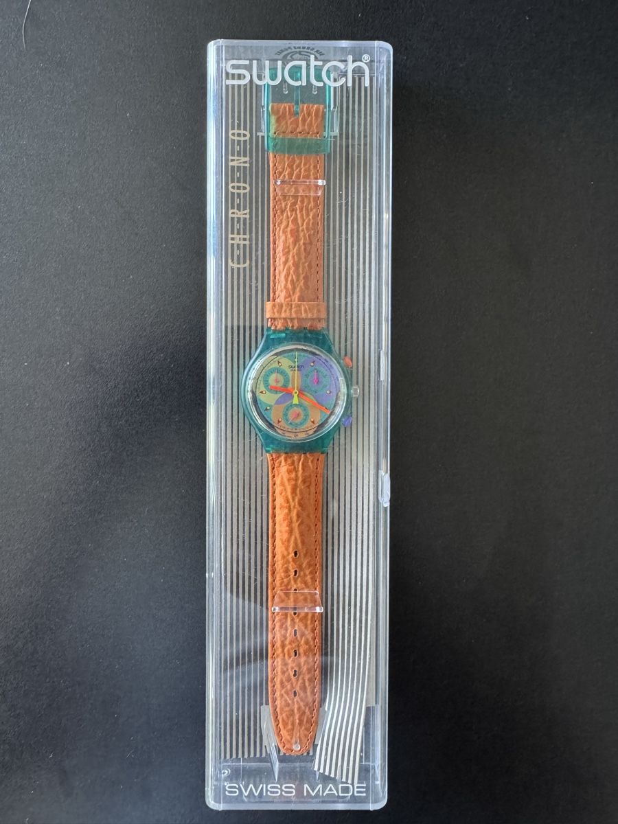 Swatch Orologi: Swatch Chrono (SCL102) Sound – Nuovo e nell'imballaggio originale da Künten venduto da Spike17