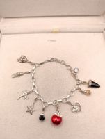 Vintage 925er Silber Armband mit Silber Anhängern Top