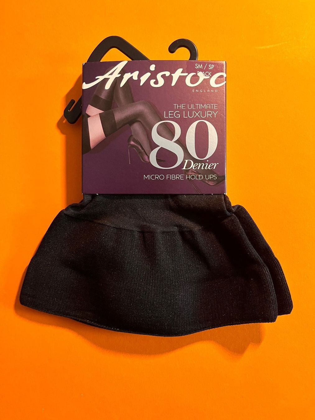 Strümpfe & Strumpfhosen: Halterlose Strümpfe, ARISTOC, Grösse S/M, Schwarz – Neu und originalverpackt aus Rudolfstetten von gst_g7xl 1