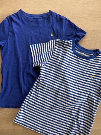 2er Pack Polo Ralph Lauren T-Shirts Gr. 130/7, Sommerliche K